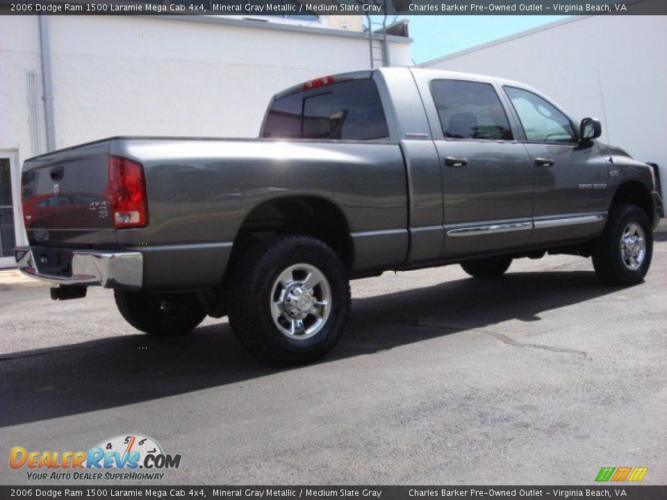 2006 Dodge Ram 1500 Laramie Mega Cab 4x4 Mineral Gray Metallic / Medium Slate Gray Photo #3