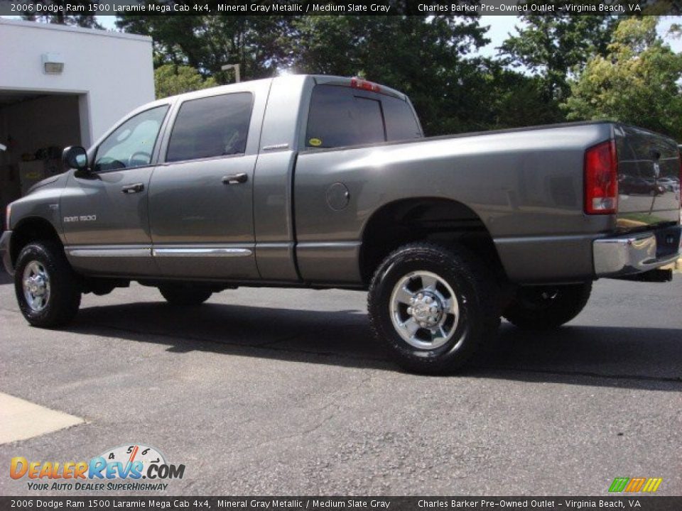 2006 Dodge Ram 1500 Laramie Mega Cab 4x4 Mineral Gray Metallic / Medium Slate Gray Photo #4