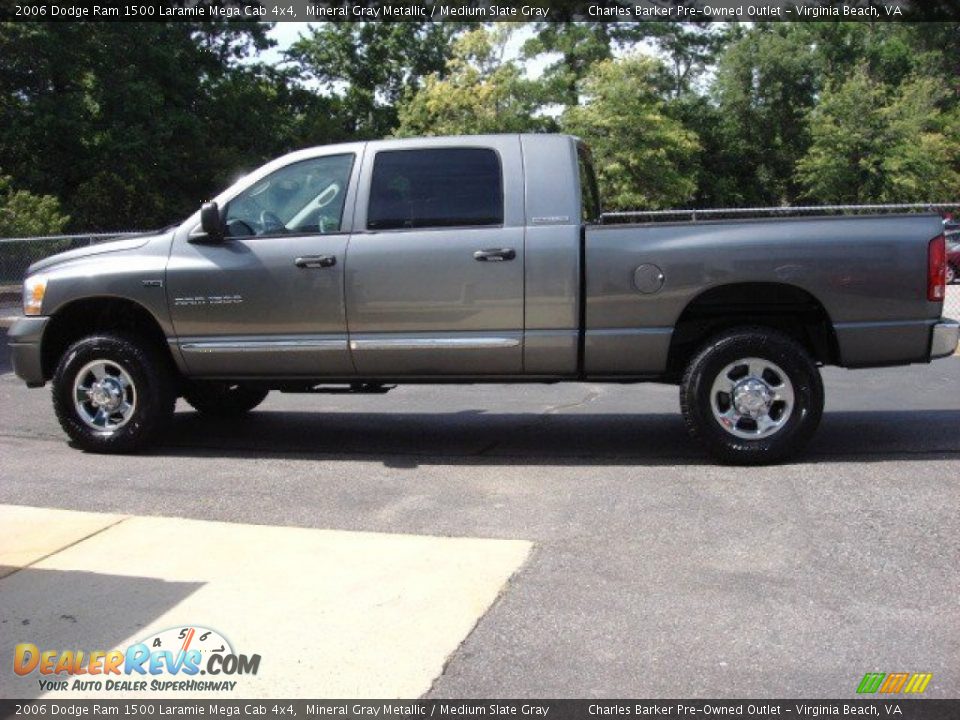 2006 Dodge Ram 1500 Laramie Mega Cab 4x4 Mineral Gray Metallic / Medium Slate Gray Photo #5