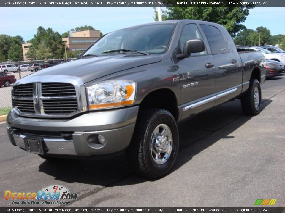 2006 Dodge Ram 1500 Laramie Mega Cab 4x4 Mineral Gray Metallic / Medium Slate Gray Photo #6