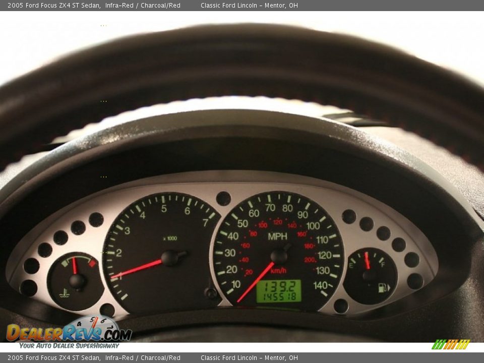 2005 Ford Focus ZX4 ST Sedan Gauges Photo #12