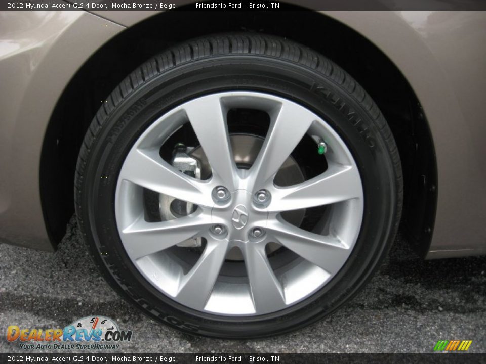 2012 Hyundai Accent GLS 4 Door Wheel Photo #10