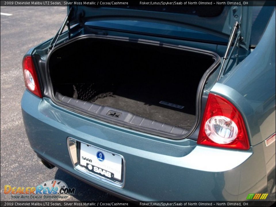2009 Chevrolet Malibu LTZ Sedan Silver Moss Metallic / Cocoa/Cashmere Photo #8