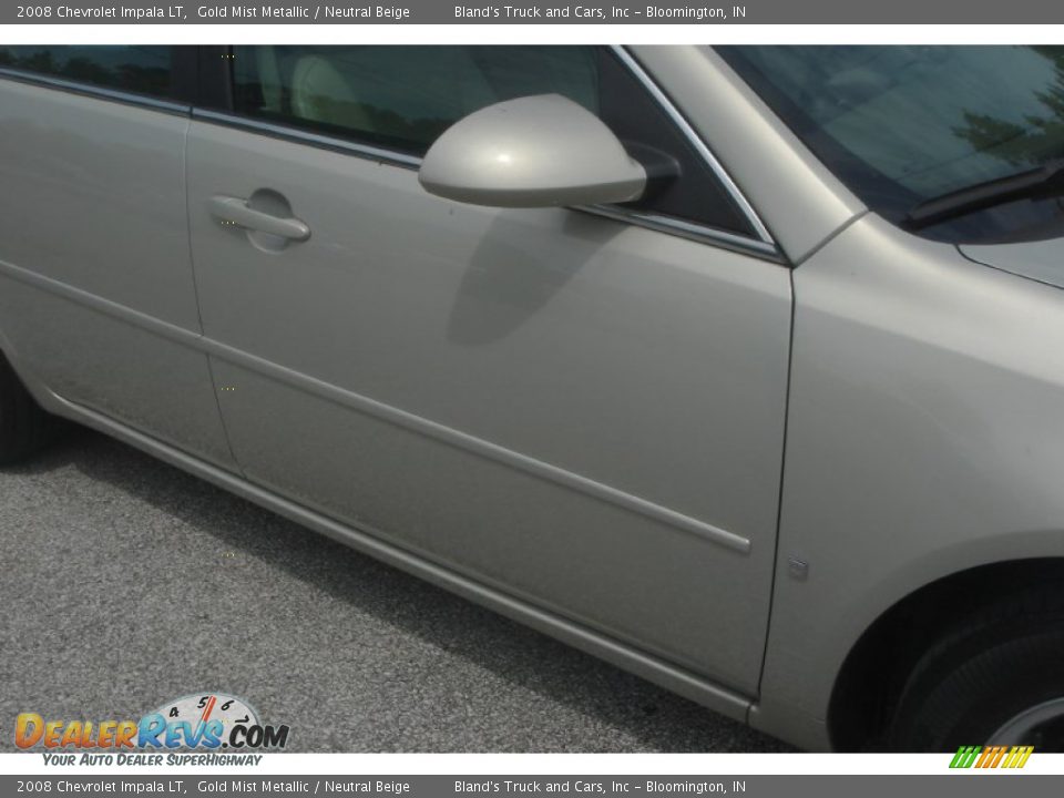 2008 Chevrolet Impala LT Gold Mist Metallic / Neutral Beige Photo #4