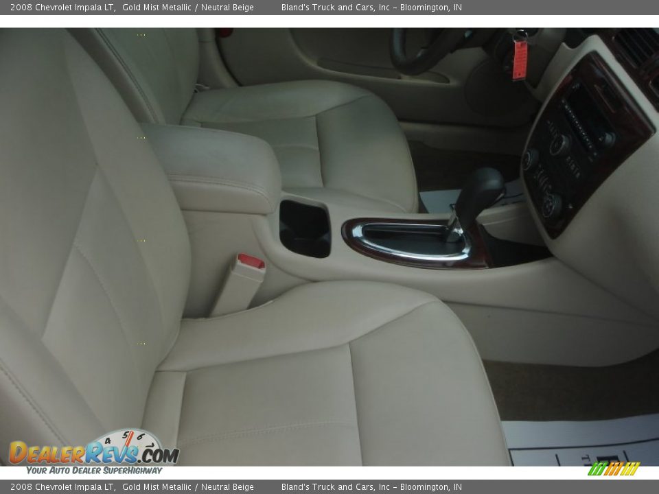 2008 Chevrolet Impala LT Gold Mist Metallic / Neutral Beige Photo #11
