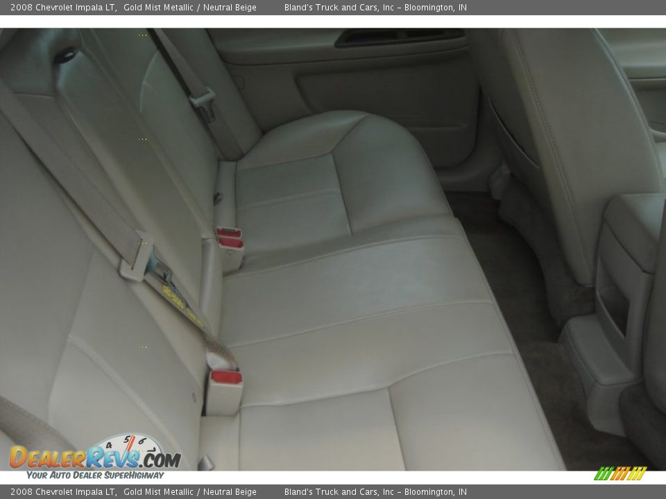2008 Chevrolet Impala LT Gold Mist Metallic / Neutral Beige Photo #14