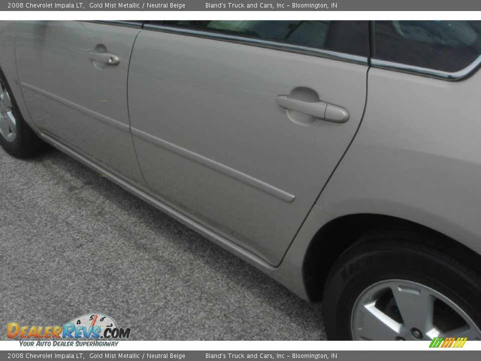 2008 Chevrolet Impala LT Gold Mist Metallic / Neutral Beige Photo #31