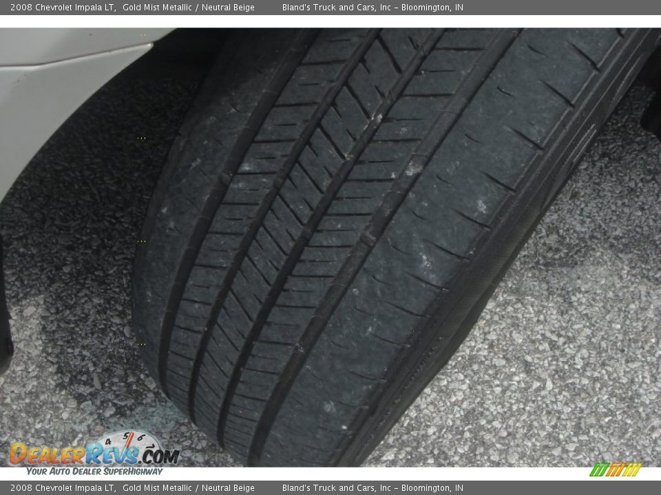 2008 Chevrolet Impala LT Gold Mist Metallic / Neutral Beige Photo #34