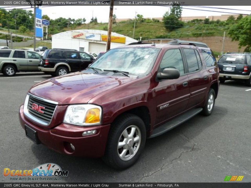 2005 GMC Envoy XL SLT 4x4 Monterey Maroon Metallic / Light Gray Photo #5