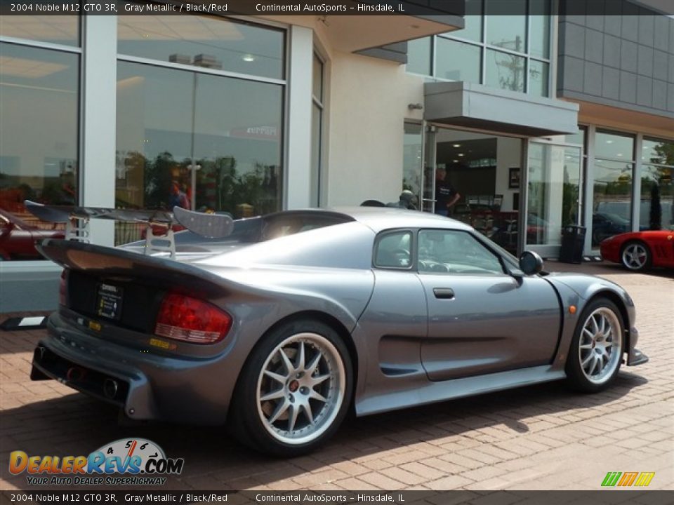 2004 Noble M12 GTO 3R Gray Metallic / Black/Red Photo #4