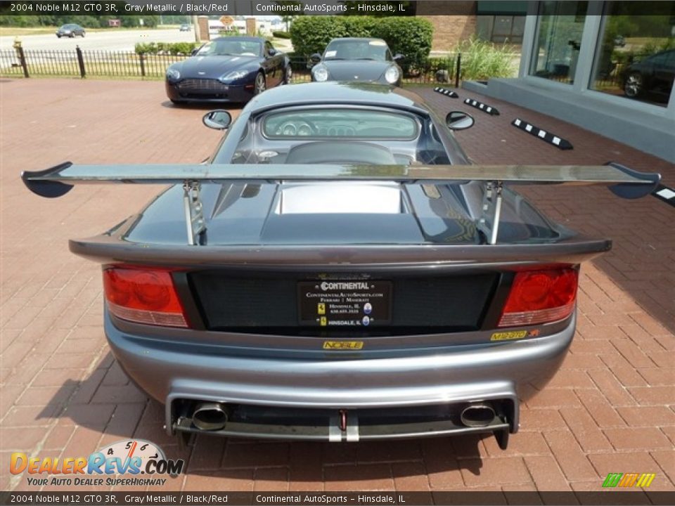 2004 Noble M12 GTO 3R Gray Metallic / Black/Red Photo #12
