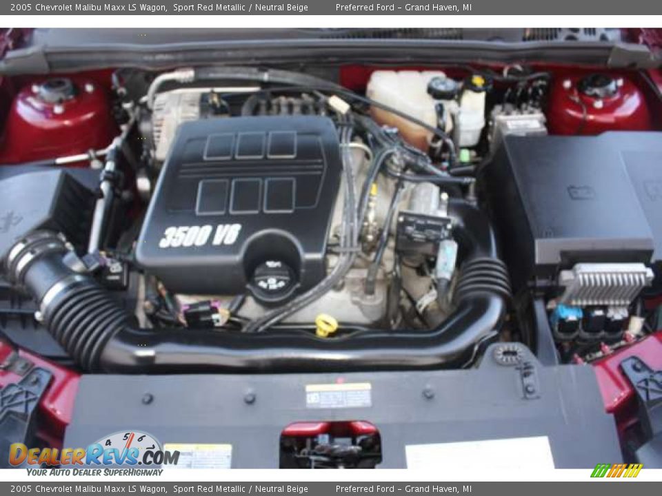 2005 Chevrolet Malibu Maxx LS Wagon 3.5 Liter OHV 12-Valve V6 Engine Photo #24