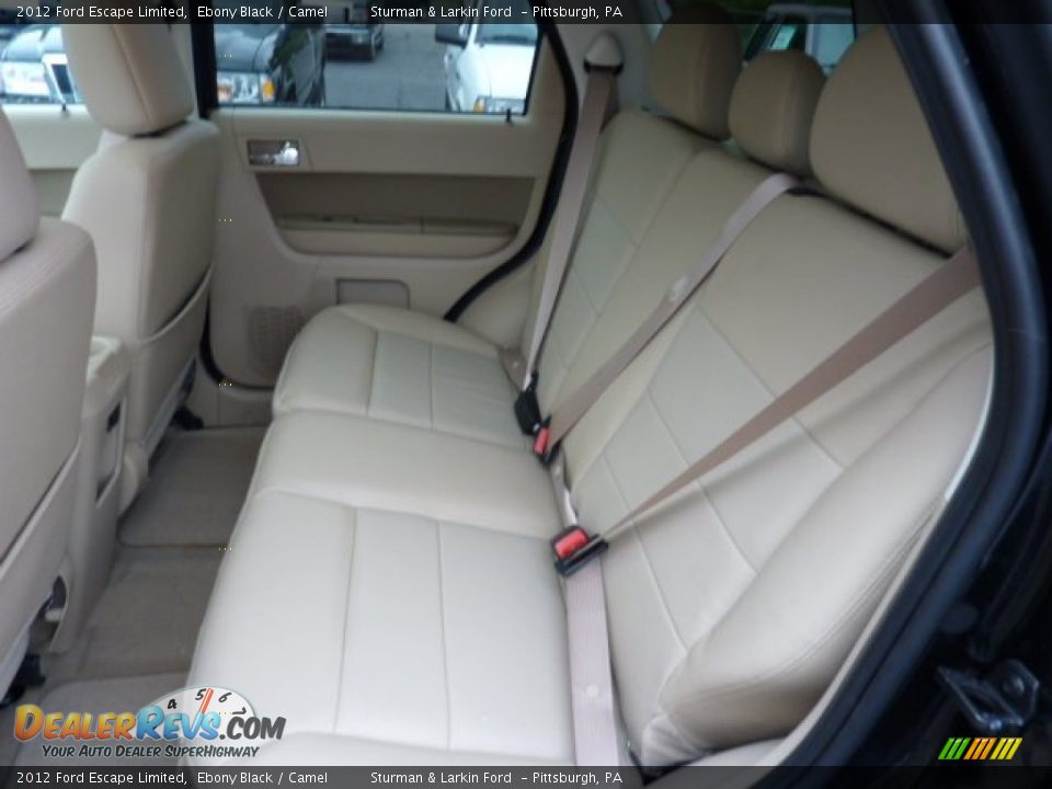 Camel Interior - 2012 Ford Escape Limited Photo #9