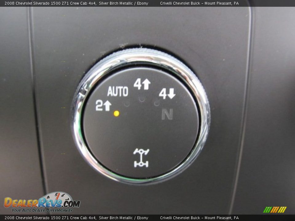 2008 Chevrolet Silverado 1500 Z71 Crew Cab 4x4 Silver Birch Metallic / Ebony Photo #21