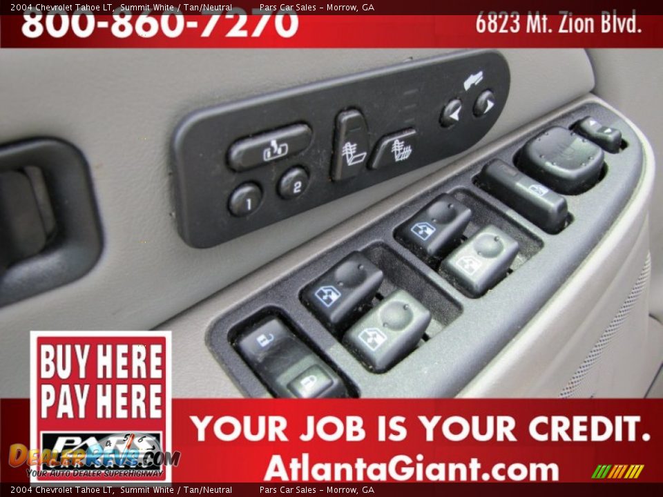 2004 Chevrolet Tahoe LT Summit White / Tan/Neutral Photo #7