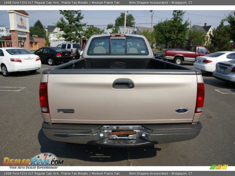 1998 Ford F150 XLT Regular Cab 4x4 Prairie Tan Metallic / Medium Prairie Tan Photo #5