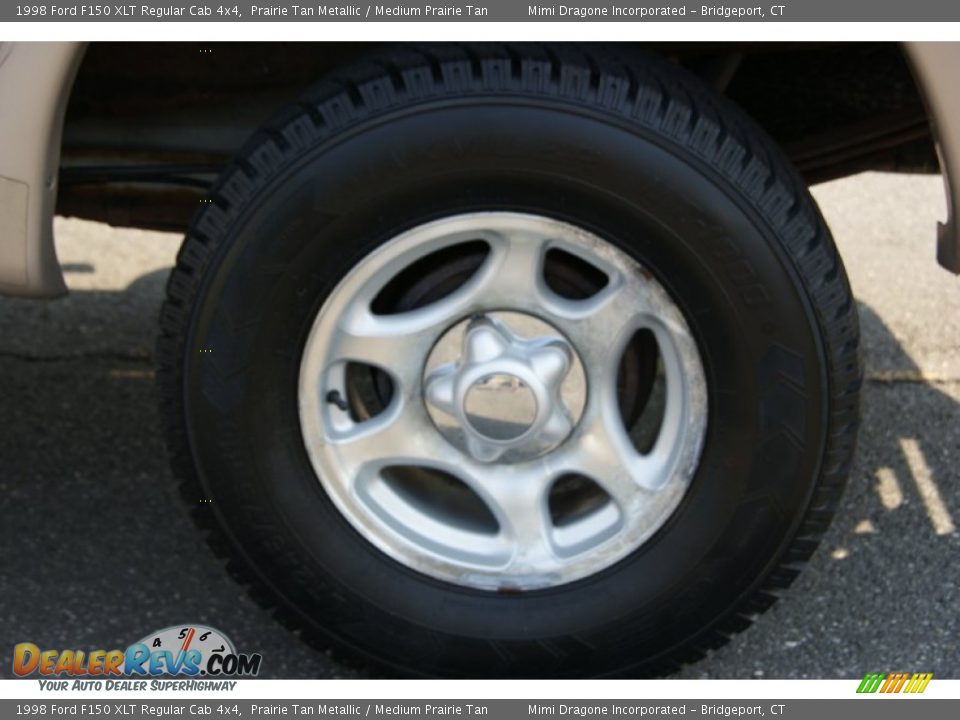 1998 Ford F150 XLT Regular Cab 4x4 Prairie Tan Metallic / Medium Prairie Tan Photo #7