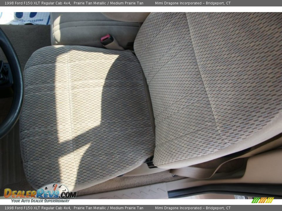 1998 Ford F150 XLT Regular Cab 4x4 Prairie Tan Metallic / Medium Prairie Tan Photo #9