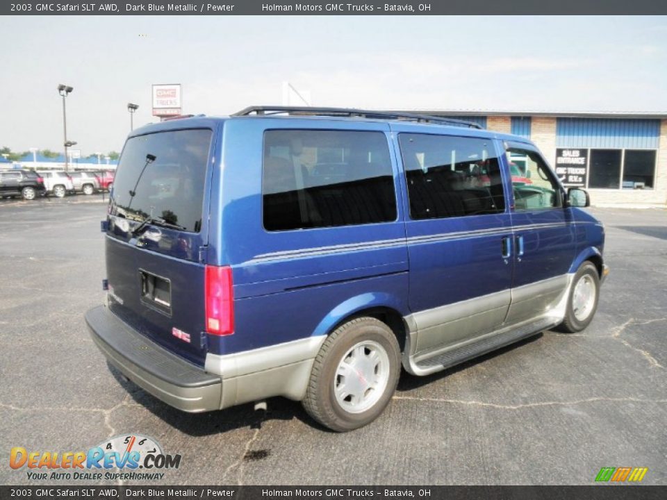 2003 GMC Safari SLT AWD Dark Blue Metallic / Pewter Photo #23