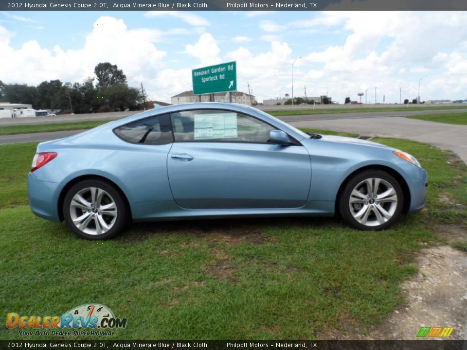 Acqua Minerale Blue 2012 Hyundai Genesis Coupe 2.0T Photo #2