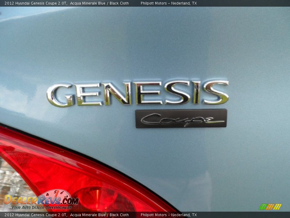 2012 Hyundai Genesis Coupe 2.0T Logo Photo #15