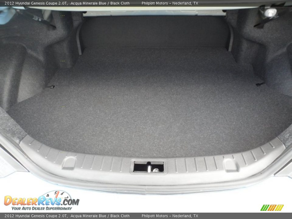 2012 Hyundai Genesis Coupe 2.0T Trunk Photo #17