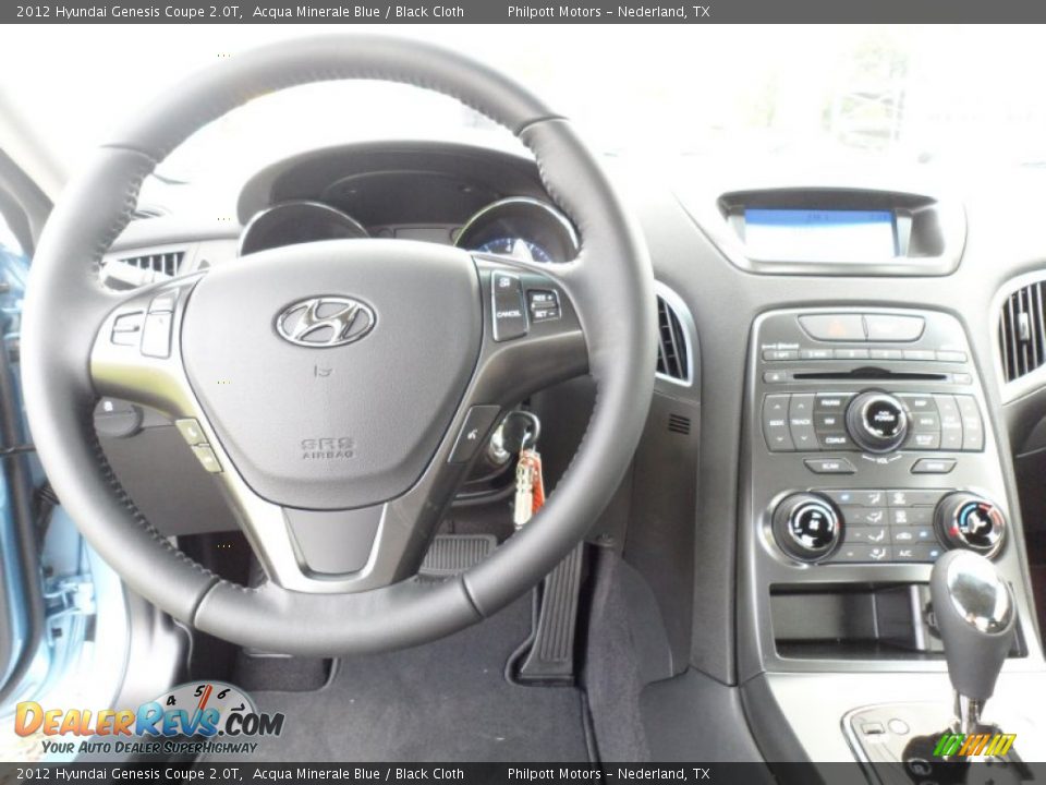 Dashboard of 2012 Hyundai Genesis Coupe 2.0T Photo #25