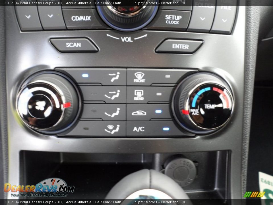Controls of 2012 Hyundai Genesis Coupe 2.0T Photo #29