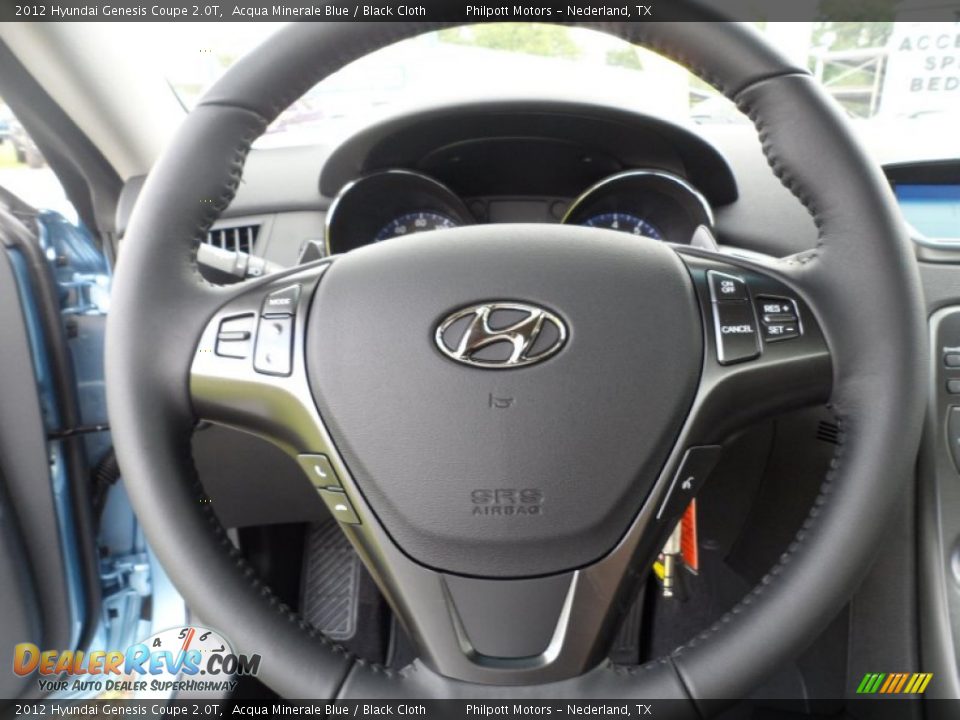 2012 Hyundai Genesis Coupe 2.0T Steering Wheel Photo #31
