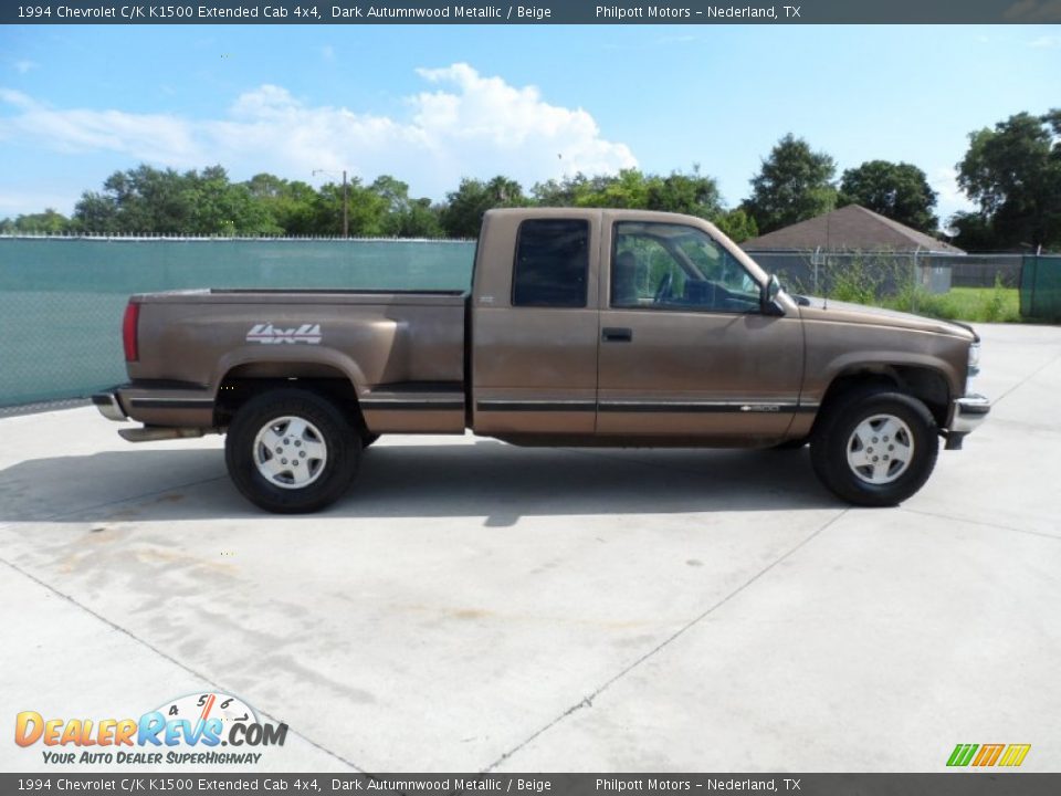Dark Autumnwood Metallic 1994 Chevrolet C/K K1500 Extended Cab 4x4 Photo #2