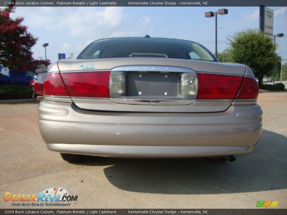 2004 Buick LeSabre Custom Platinum Metallic / Light Cashmere Photo #4