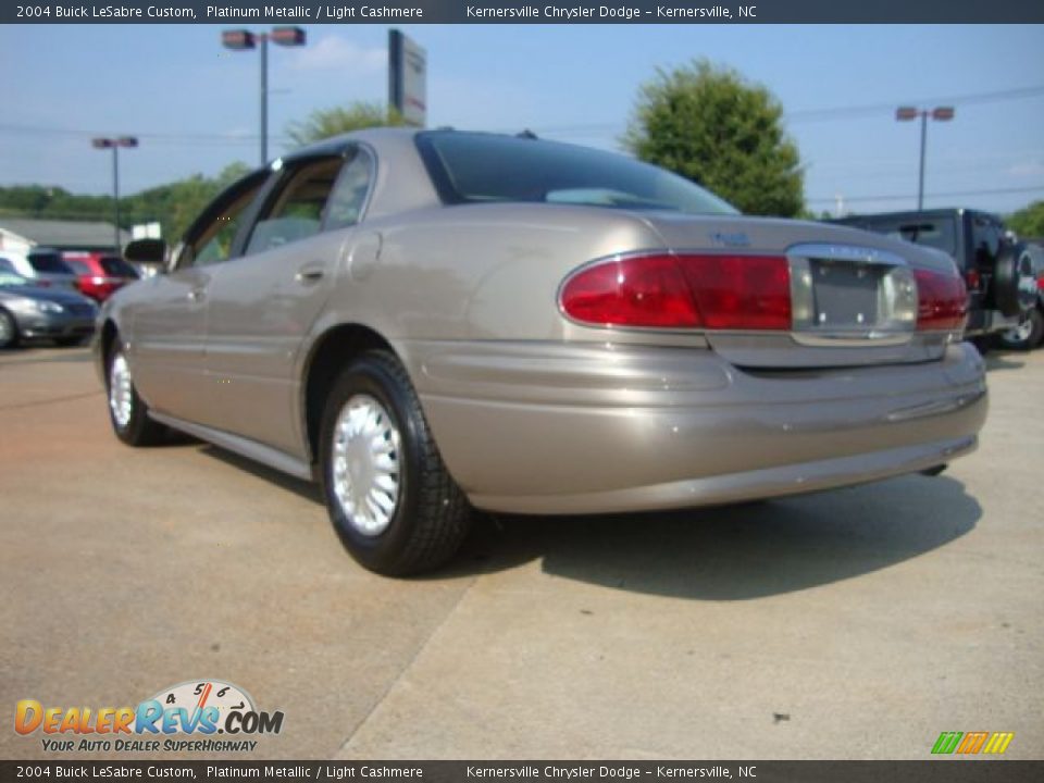 2004 Buick LeSabre Custom Platinum Metallic / Light Cashmere Photo #5
