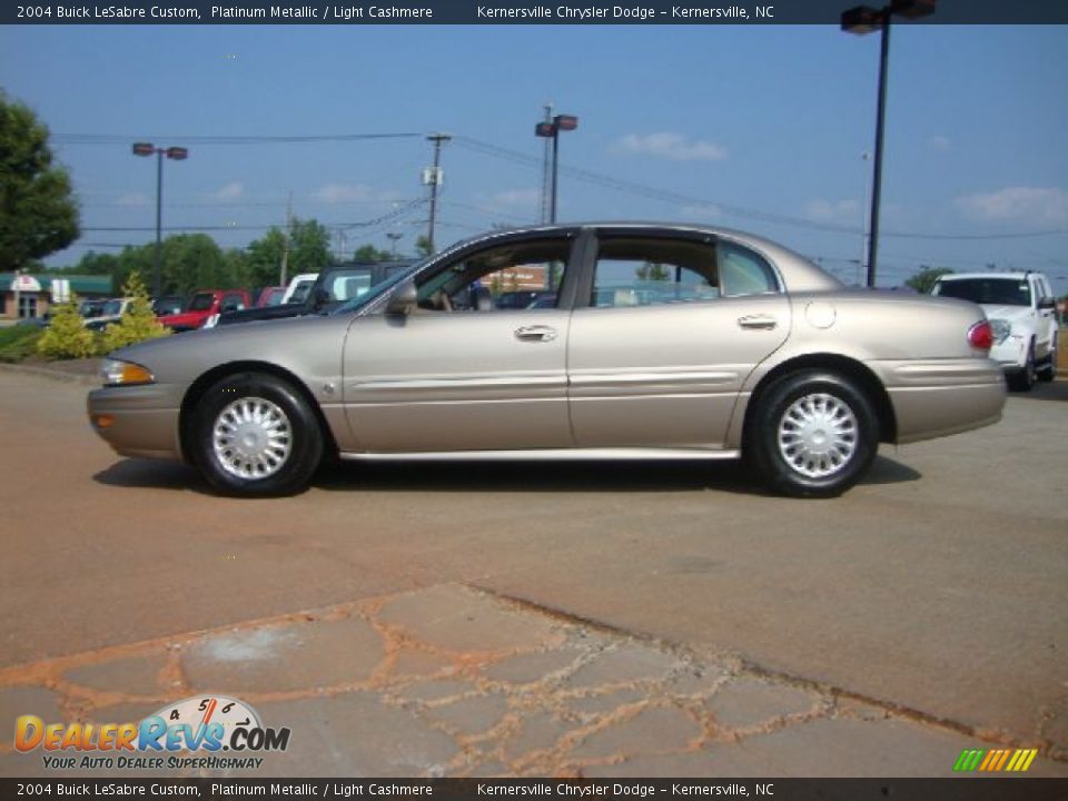 2004 Buick LeSabre Custom Platinum Metallic / Light Cashmere Photo #6