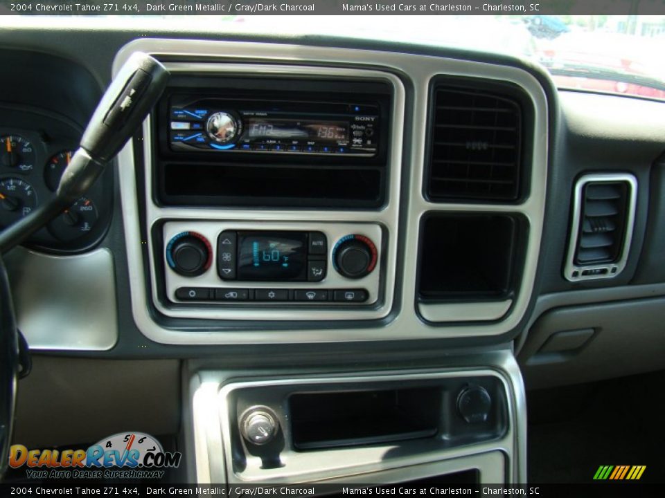 2004 Chevrolet Tahoe Z71 4x4 Dark Green Metallic / Gray/Dark Charcoal Photo #24