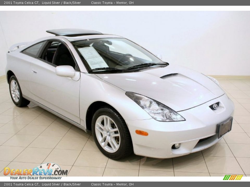 Front 3/4 View of 2001 Toyota Celica GT Photo #1