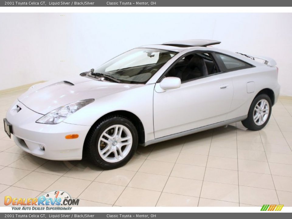 Front 3/4 View of 2001 Toyota Celica GT Photo #3