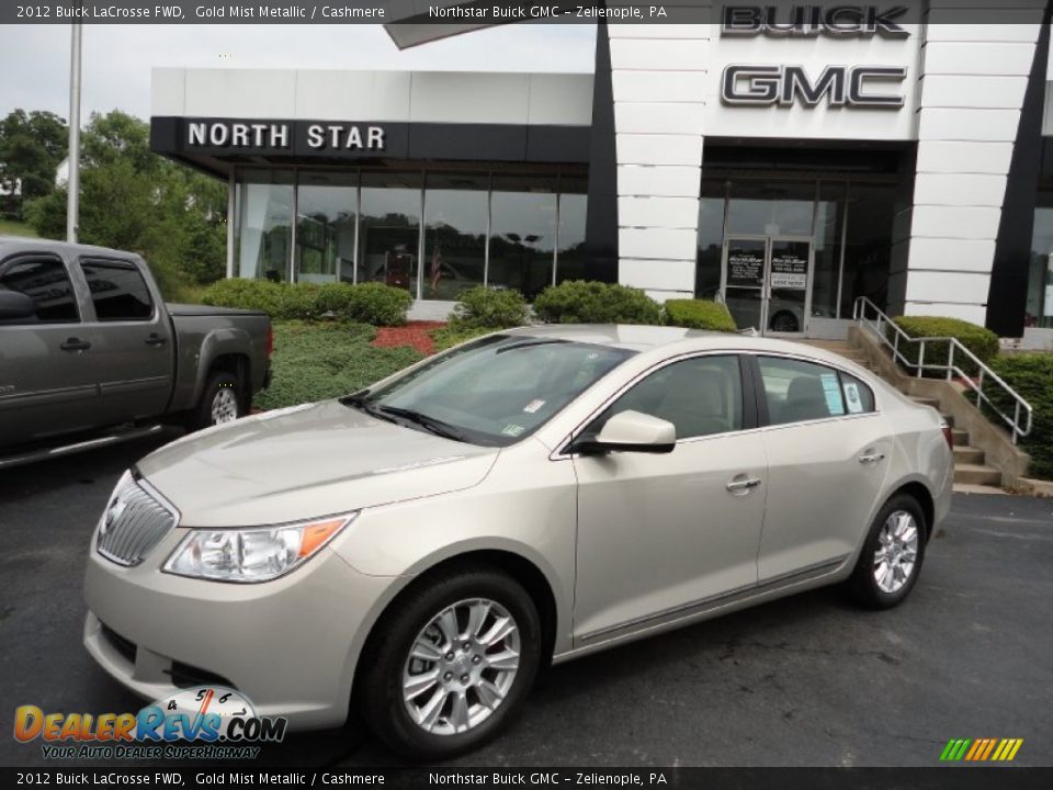 2012 Buick LaCrosse FWD Gold Mist Metallic / Cashmere Photo #1