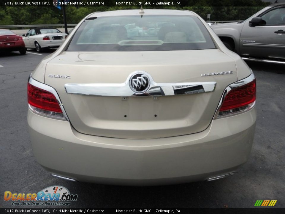 Gold Mist Metallic 2012 Buick LaCrosse FWD Photo #4