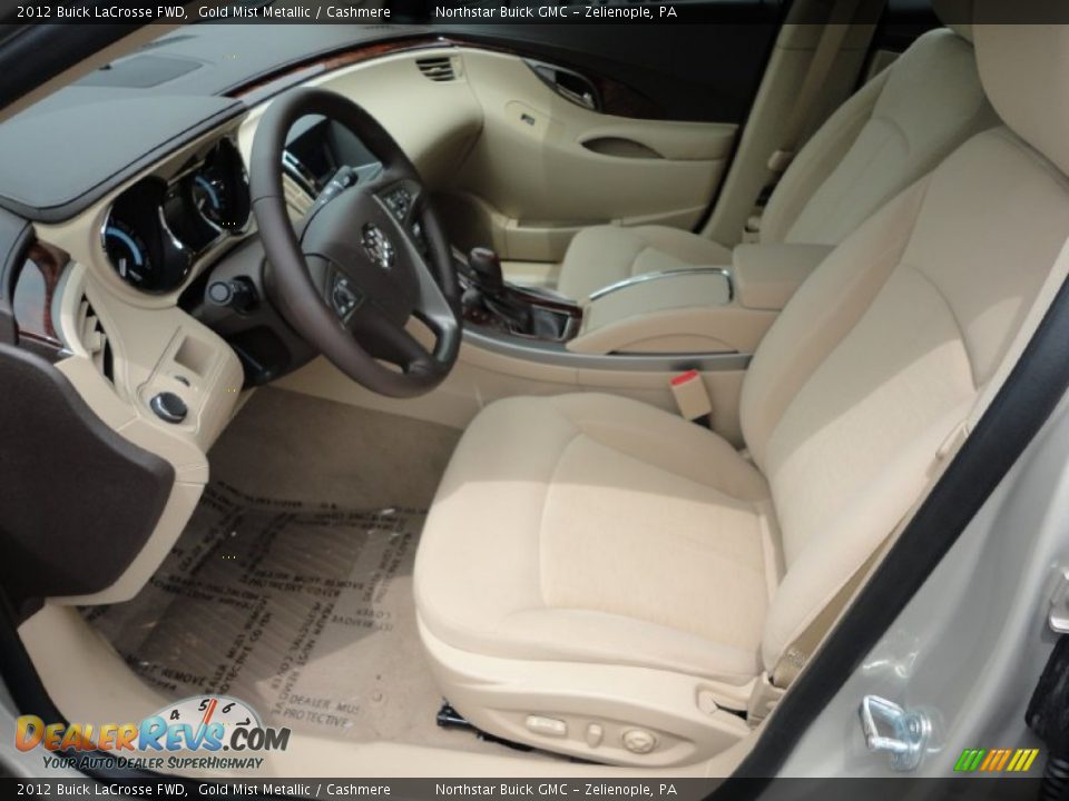 Cashmere Interior 2012 Buick LaCrosse FWD Photo 10