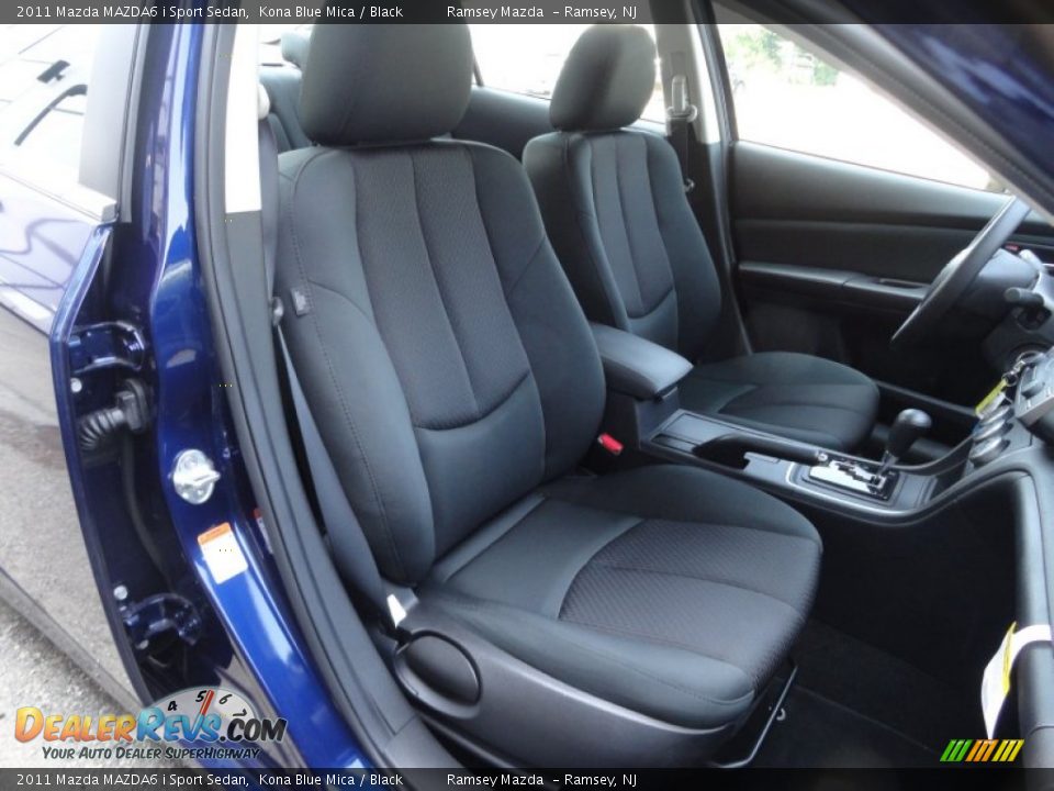 Black Interior - 2011 Mazda MAZDA6 i Sport Sedan Photo #16