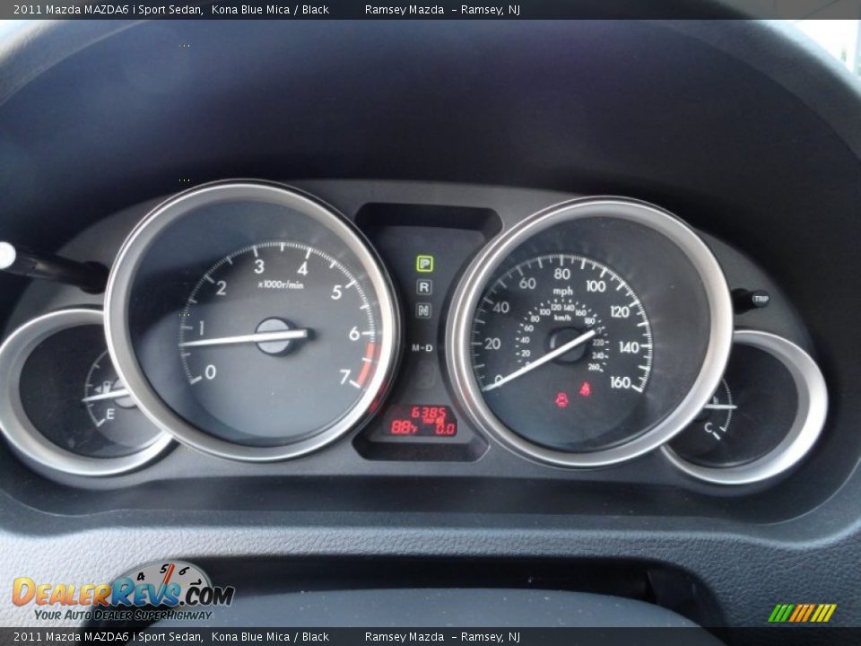 2011 Mazda MAZDA6 i Sport Sedan Gauges Photo #29