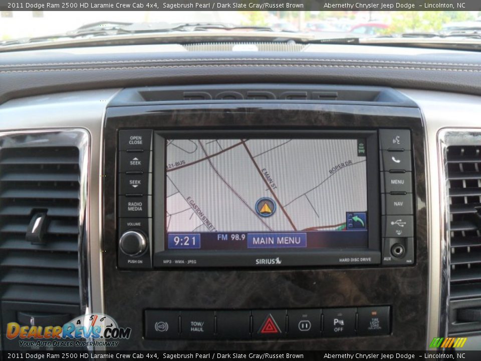 2011 Dodge Ram 2500 HD Laramie Crew Cab 4x4 Sagebrush Pearl / Dark Slate Gray/Russet Brown Photo #11