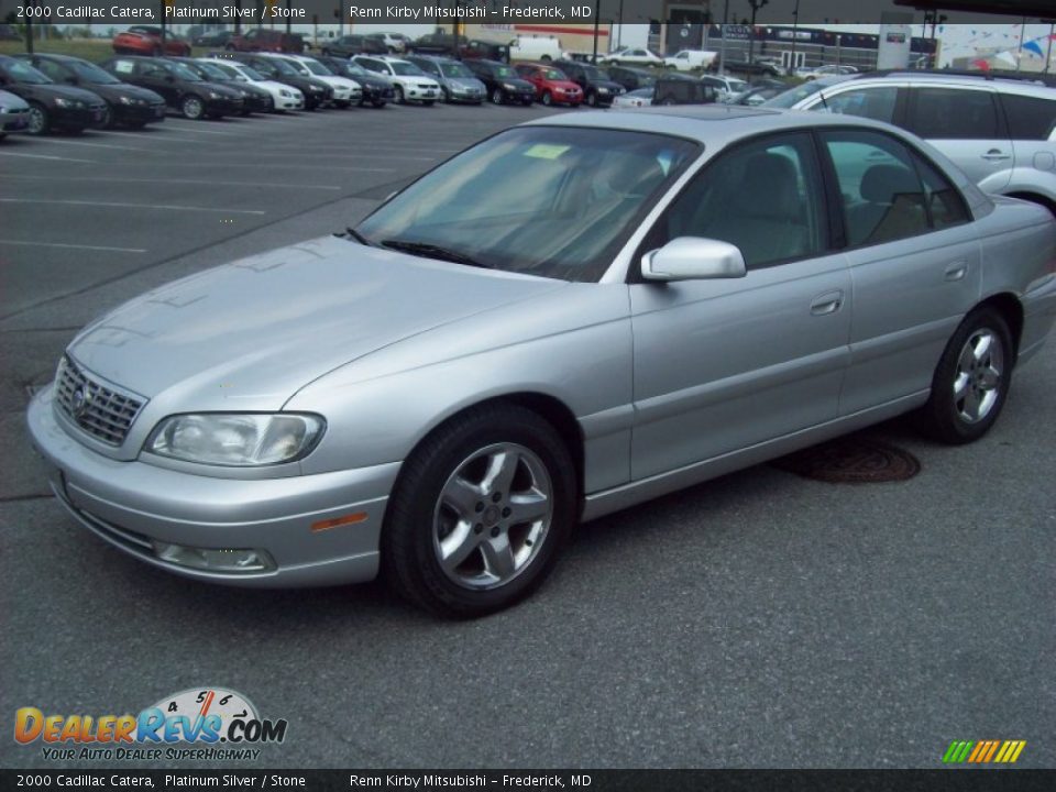 2000 Cadillac Catera Platinum Silver / Stone Photo #1