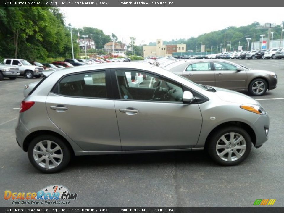 Liquid Silver Metallic 2011 Mazda MAZDA2 Touring Photo #5