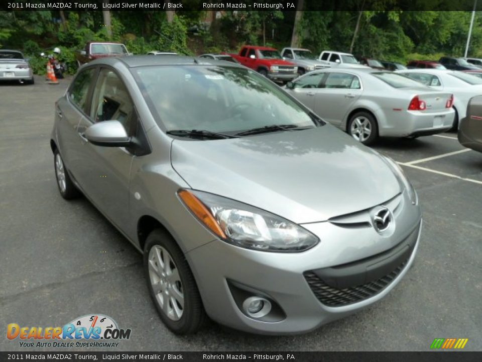 Front 3/4 View of 2011 Mazda MAZDA2 Touring Photo #6