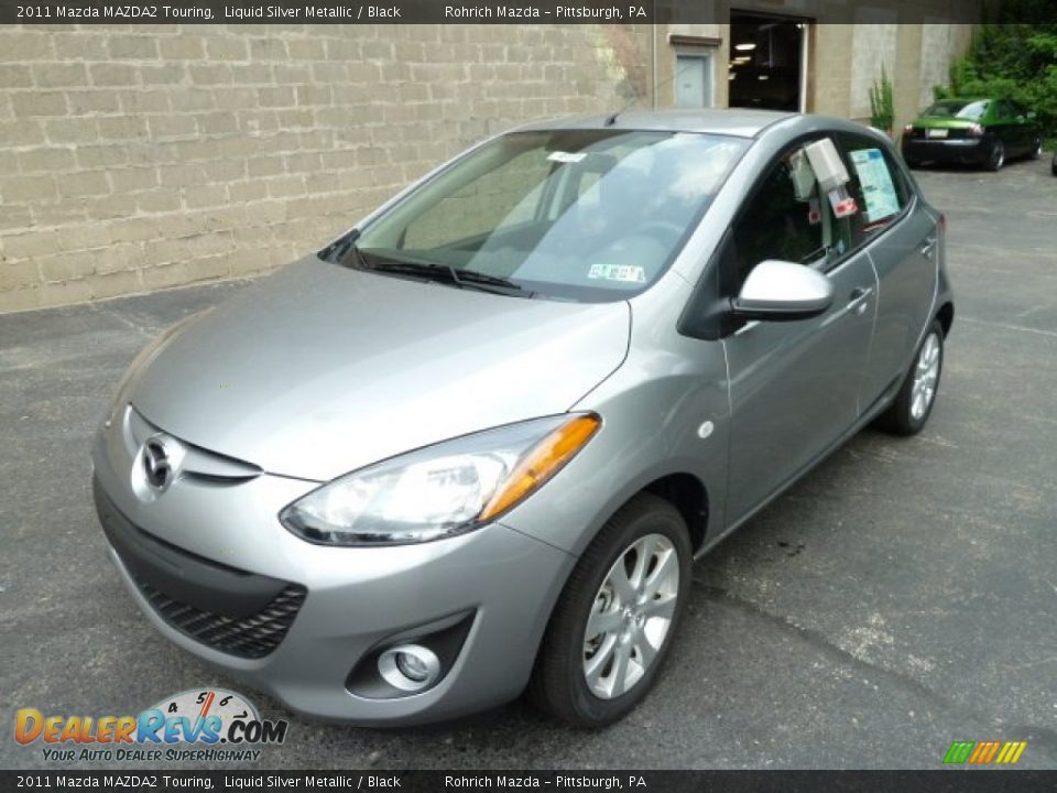 Front 3/4 View of 2011 Mazda MAZDA2 Touring Photo #8