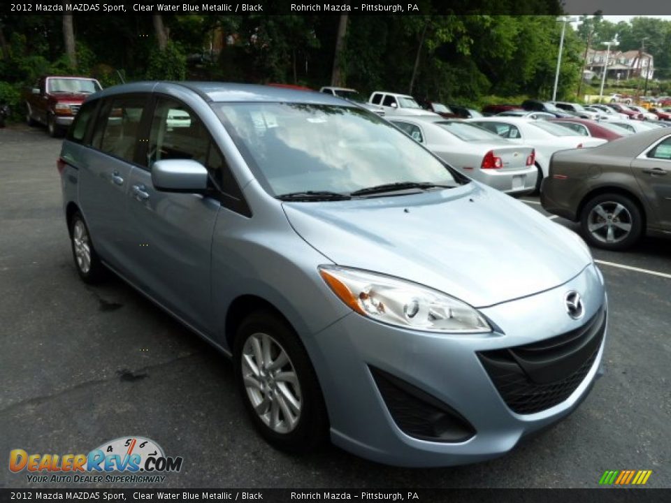 Front 3/4 View of 2012 Mazda MAZDA5 Sport Photo #6