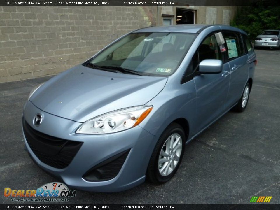 Front 3/4 View of 2012 Mazda MAZDA5 Sport Photo #8