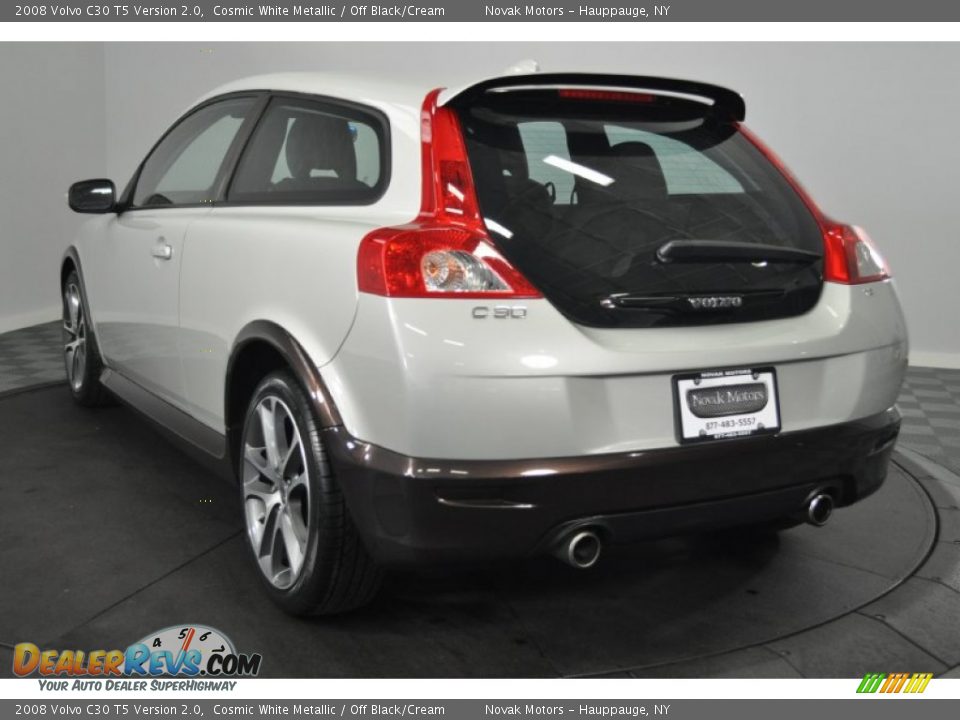 Cosmic White Metallic 2008 Volvo C30 T5 Version 2.0 Photo #3