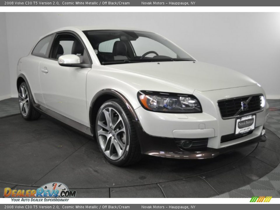 Cosmic White Metallic 2008 Volvo C30 T5 Version 2.0 Photo #7